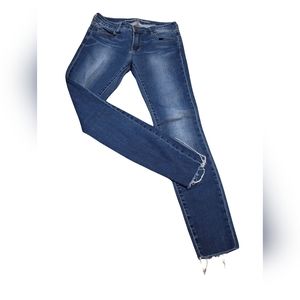 Articles of Society fringed ankle jeans 27in